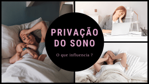 Imagem de uma pessoa deitada na cama com os olhos fechados e uma expressão cansada no rosto, simbolizando a privação do sono.